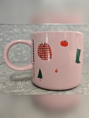 Starbucks + Ban.do 2018 Pink Sweater Weather Mug